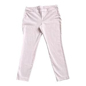 OLD NAVY Womens Size 16 Pink Stretch Skinny Pixie Pants 27.5" Inseam